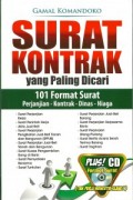 Surat Kontrak Yang Paling Dicari ; 101 Format Surat Perjanjian - Kontrak - Dinas - Niaga