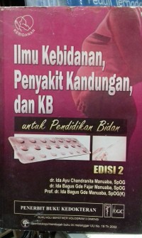 Ilmu Kebidanan, Penyakit Kandungan, dan KB.