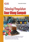 Teknologi Pengelolaan Daur Ulang Sampah