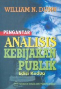 Analisis Kebijakan Publik