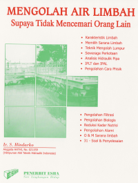 Mengolah Air Limbah : Supaya Tidak Mencemari Orang Lain