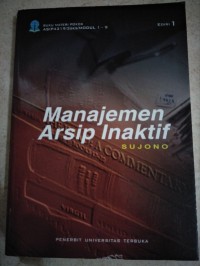 Manajemen Arsip Inaktif