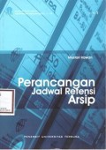 Perancangan Jadwal Retensi Arsip